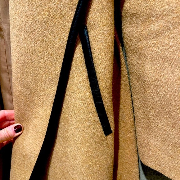 Forever 21 Wool and Leather Trimmed Coat - Picture 3 of 4